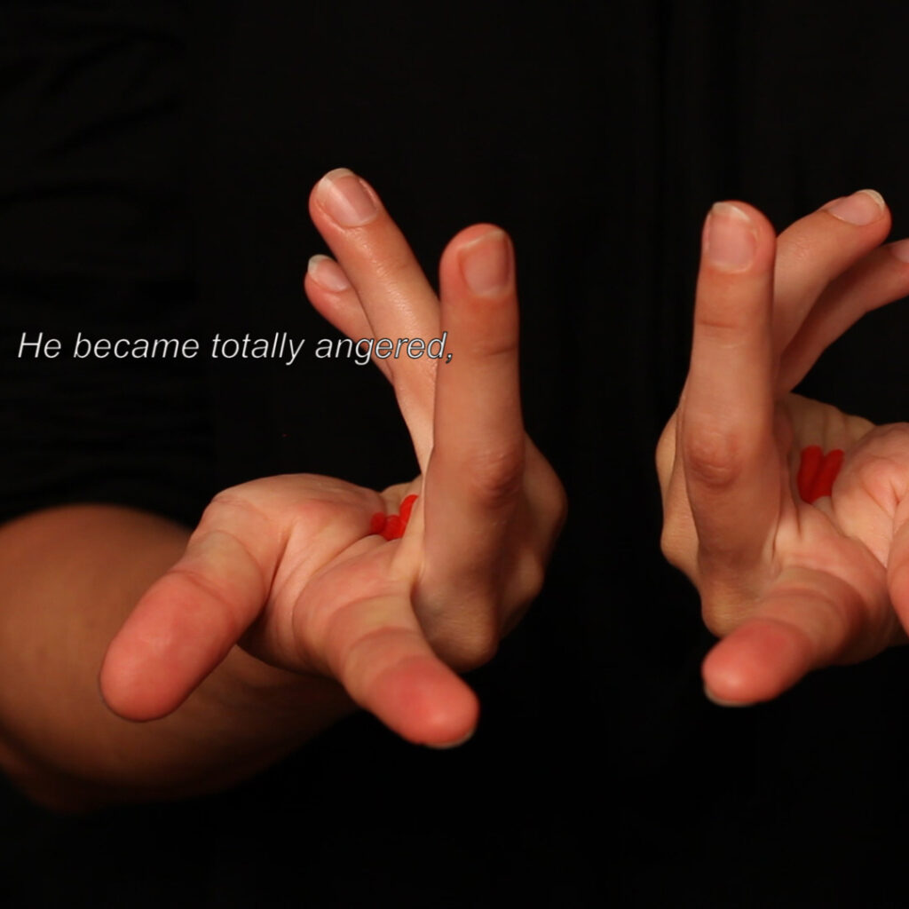 The Language of the Enemy video still